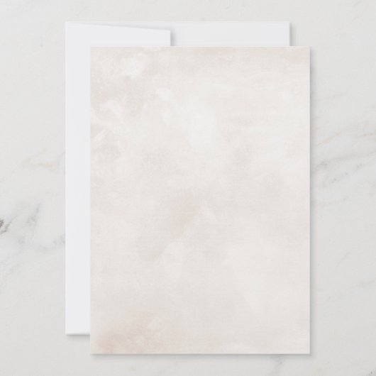 Boho Teddy Bear mit Balloons Dusche Einladung (Rückseite)