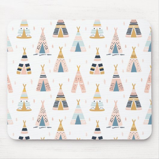 Boho teepees mousepad (Vorne)