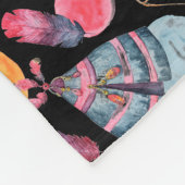 Boho Tent Pattern Fleecedecke (Ecke)