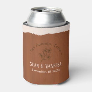 Boho Terra Cotta Wedding Dosenkühler