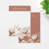 Boho Terracotta Creme Wildblumen (Schreibtisch)