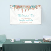 Boho Terracotta Hochzeit mit floraler Wirkung Banner (Messeveranstaltung)