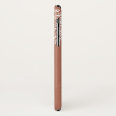 Boho Terracotta Mandala Individuelle Name Case-Mate iPhone Hülle (Hinten/Links)