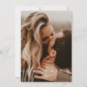 Boho Terracotta Pampas Grass Brautparty Einladung (Rückseite)