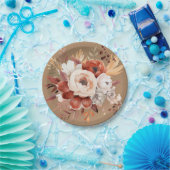 Boho Terracotta Party Pappteller (Party)