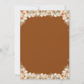 Boho Terracotta Ratet über das Zeitspiel | Rustika (Rückseite)