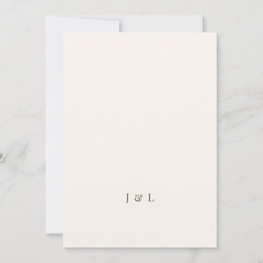 Boho Terracotta Rust Fall Floral Wedding QR Code Save The Date (Rückseite)