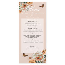 Boho Terracotta Sage Floral Hochzeit im Herbst