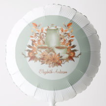 Boho Terracotta Sage Tee Party Florenz