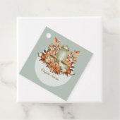 Boho Terracotta Sage Tee Party Florenz Geschenkanhänger (Beispiel)