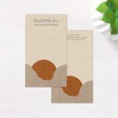 Boho Terracotta Sand Abstrakte Nekklace Display (Schreibtisch)