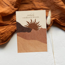 Boho Terracotta Sand Desert Sun Handmade Juwelen