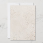 Boho-Terrakotta- & Monogramm-Wasserfarben-Hochzeit Einladung (Rückseite)