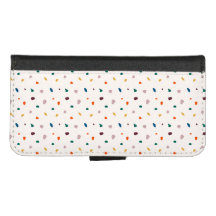 Boho Terrazzo iPhone Wallet Case - Handy Case