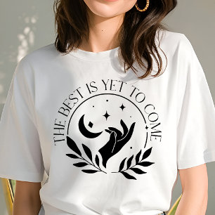 Boho The Best Is Yet to Come Halbmond Tri-Blend Shirt