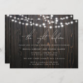 Boho The Night Before Probe Einladung (Vorne/Hinten)