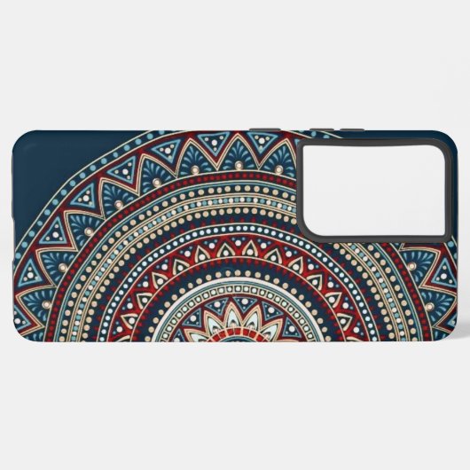 Boho theam samsung galaxy hülle (Rückseite (Horizontal))