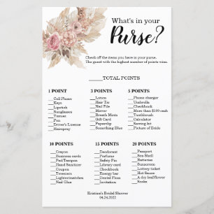 Boho Thema Was ist in Ihrem puren Duschspiel