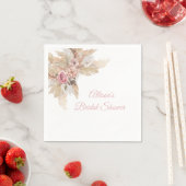Boho Theme Personalisiert Cocktail Napkins Serviette (Beispiel)
