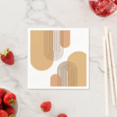 Boho Themed Party Napkins Serviette (Beispiel)