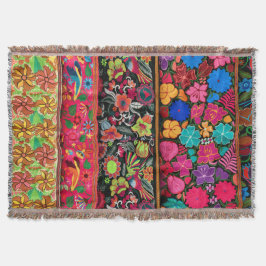Boho Throw Blanket Decke