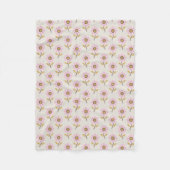 Boho Throw Blanket mit ukrainischem Volksmuster Fleecedecke (Vorderseite)