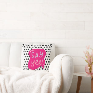 Boho-Tier Boo-Muster-Sprechblasen-Wurfkissen Kissen