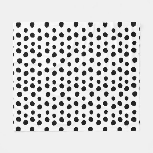 Boho-Tiermuster Fleecedecke (Vorderseite (Horizontal))