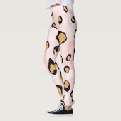 Boho-Tiermuster Leggings (Links)