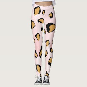 Boho-Tiermuster Leggings