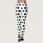 Boho-Tiermuster Leggings (Rückseite)