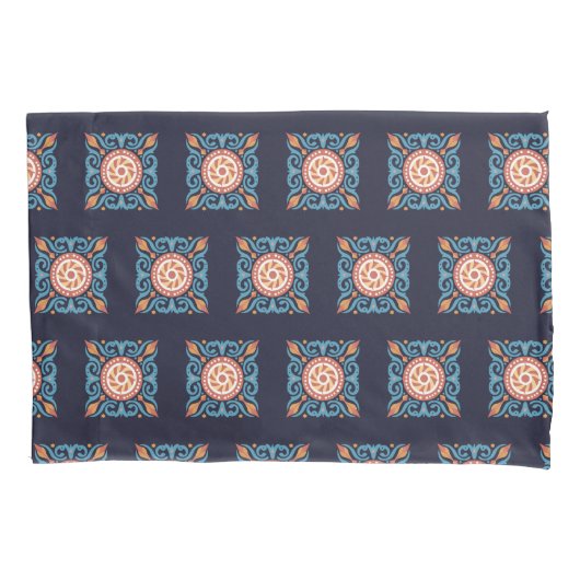 Boho Tile Kissenbezug (Vorderseite)