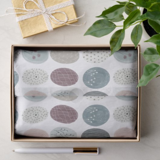 Boho Tissue Paper Feminine und Baby Seidenpapier (Geschenk)