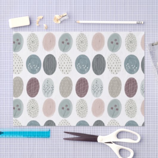 Boho Tissue Paper Feminine und Baby Seidenpapier (Handwerk)