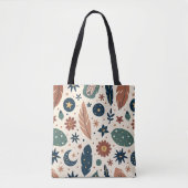 Boho Tote Bag - Stilvoll & versatile Tasche (Vorderseite)