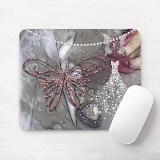 Boho Touch Mouse Pad Mousepad (Mit Mouse)