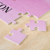 Boho Traumfänger-BlumenBlumen-personalisierter Puzzle (Seite)