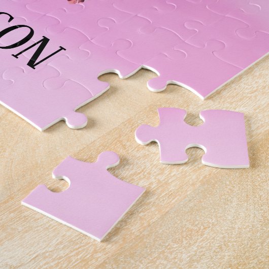 Boho Traumfänger-BlumenBlumen-personalisierter Puzzle (Seite)