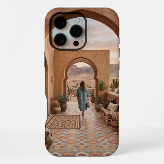 Boho Travel iPhone 16 Pro Max Hülle (Rückseite)