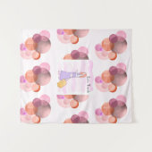 Boho Travels Wandteppich (Vorderseite (Horizontal))