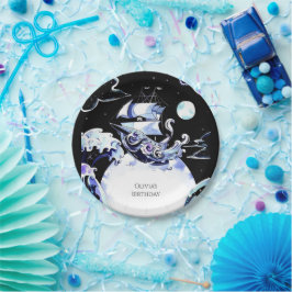 Boho Treasure Hunt Pirate Geburtstag Pappteller