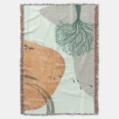 Boho Tree Decke (Vorderseite Vertikal)