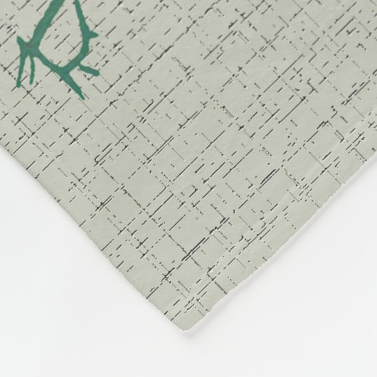 Boho Tree Fleecedecke (Ecke)