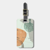 Boho Tree Gepäckanhänger (Vorderseite vertikal)