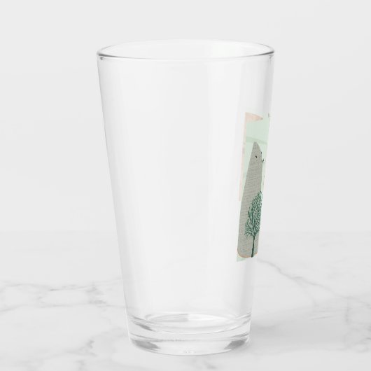 Boho Tree Glas (Rechts)