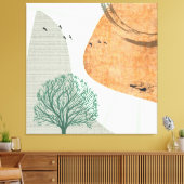Boho Tree Leinwanddruck (Insitu (Wohnzimmer))