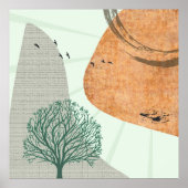 Boho Tree Poster (Vorne)