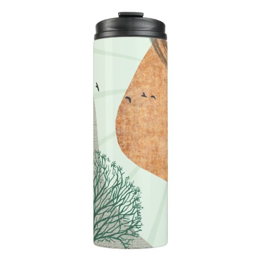 Boho Tree Thermosbecher (Vorderseite)