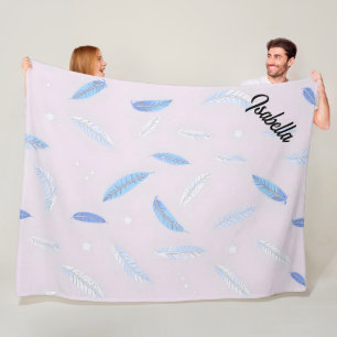 Boho-Trend-Federn Luxus-Kollektion Fleecedecke