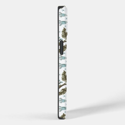 Boho Trendy Blue Green Case-Mate iPhone Hülle (Rückseite / Rechts)